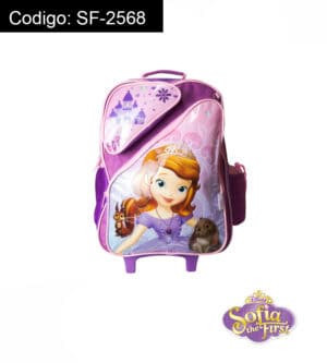 Mochila con ruedas Disney Sofia - SF-2568