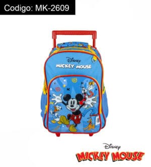 Mochila con ruedas Mickey - MK-2609