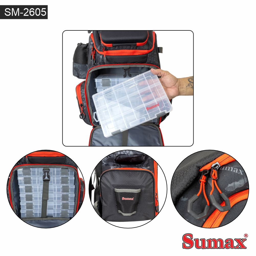 Bolsa de Pesca Sumax - SM-2605 - Imagen 8
